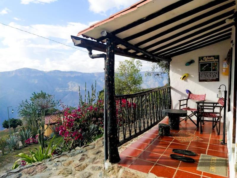 Cabanas Canon Del Chicamocha Аратока Экстерьер фото