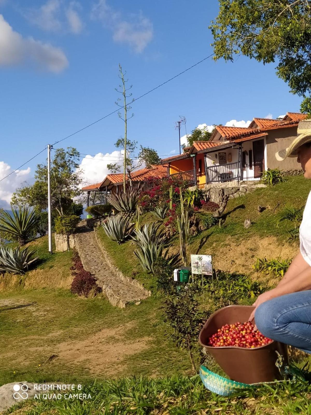 Cabanas Canon Del Chicamocha Аратока Экстерьер фото