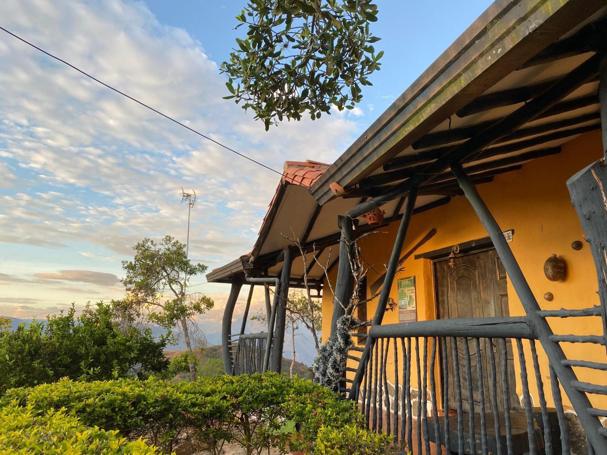 Cabanas Canon Del Chicamocha Аратока Экстерьер фото